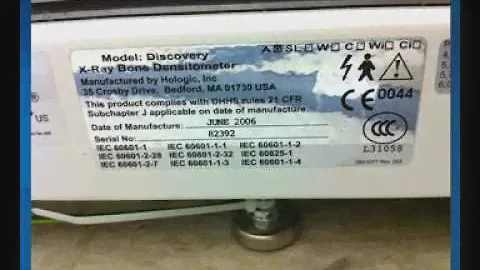 Hologic Discovery A Bone Densitometer   Full Arm Rotation mpeg4
