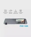 iBOX Discovery Dual видеорегистратор в зеркале с 2-мя камерами