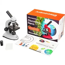 Микроскоп LEVENHUK DISCOVERY NANO POLAR с книгой 77965
