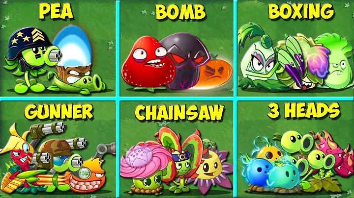 Random 20 Team 3 Plants Internation & China Battlez - Who Will Win? - PvZ 2