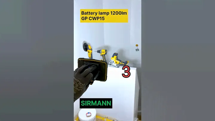 Discovery GP CWP15 #shortvideo #batterylight #dewalt #carpentry #carpenter #sirmann