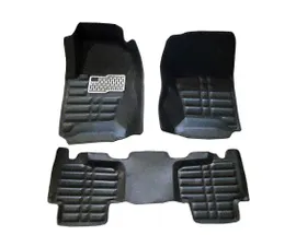 Кожаные 3D коврики Autozs Alfa для Land Rover Discovery III (2004-2009)