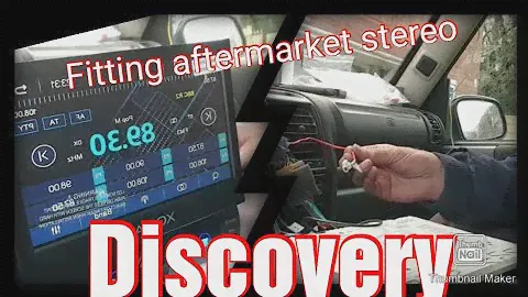 Discovery 2 fitting aftermarket radio satnav xomax