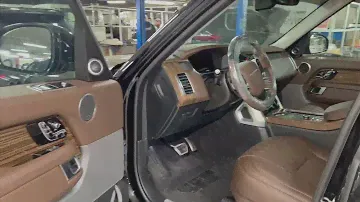 Range Rover - перешив салона в стиль Autobiography