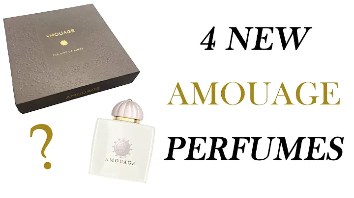 UNRELEASED AMOUAGE PERFUMES. First impressions