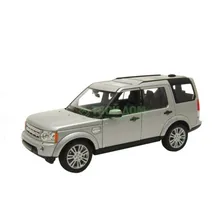 Машинка Welly Land Rover Discovery 4 1:24 (24008), Серебристый