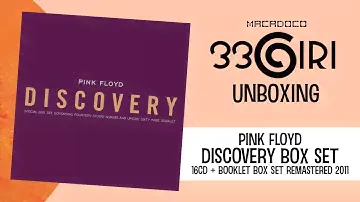 33GIRI Unboxing - "Pink Floyd - Discovery Box Set (CD + Booklet Remastered 2011)"
