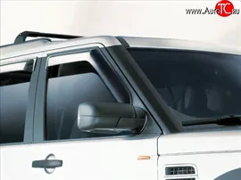 Дефлекторы окон (ветровики) Novline 4 шт Land Rover Discovery ( 3 L319, 4 L319) (2004-2016)