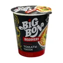 Лапша Big Bon Discovery с томатами и чили быстрого приготовления 70г