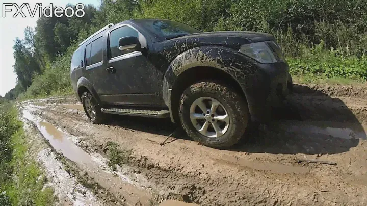 Дорога в Корчева - Nissan Pathfinder R51 - Land Rover Discovery I - OFF ROAD