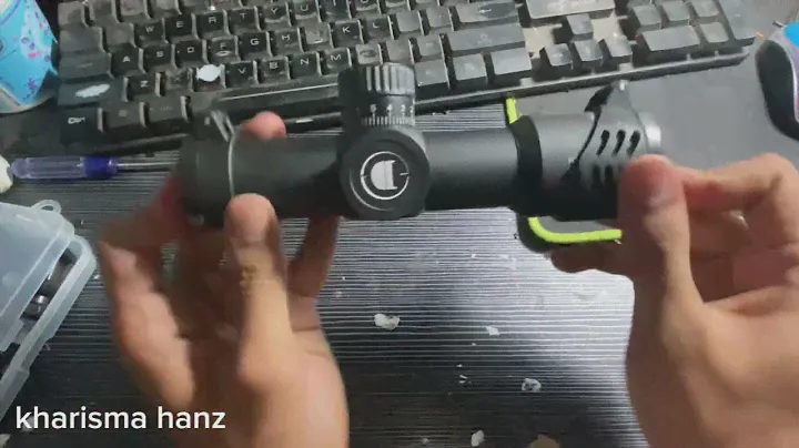 unboxing Scope buntung Discovery HT-NV 3x24IR