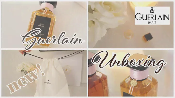 NEW Guerlain L'Art & La Matiére | Cuir Beluga & Spiritueuse Double Vanille | Unboxing & Review