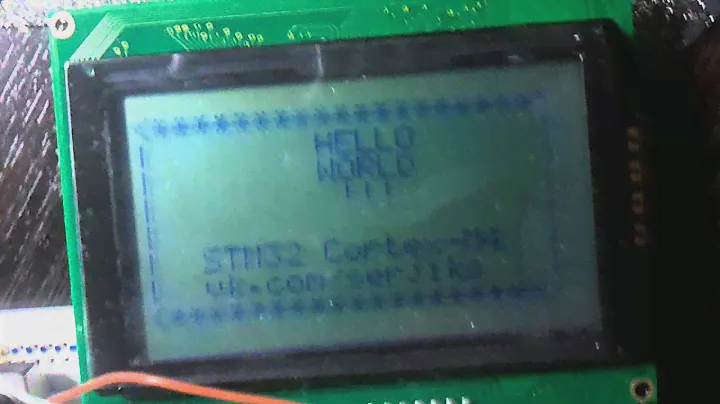 STM32F4-Discovery ks0108