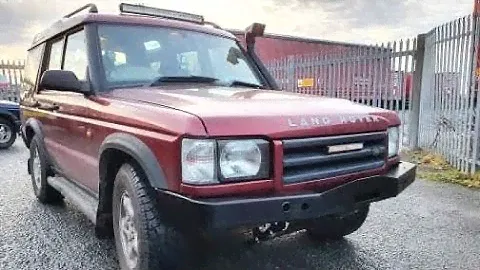Discovery 2 Winch Bumper Install