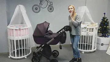 Видео обзор коляски Anex Cross. Функциональная коляска Анекс для современных родителей.