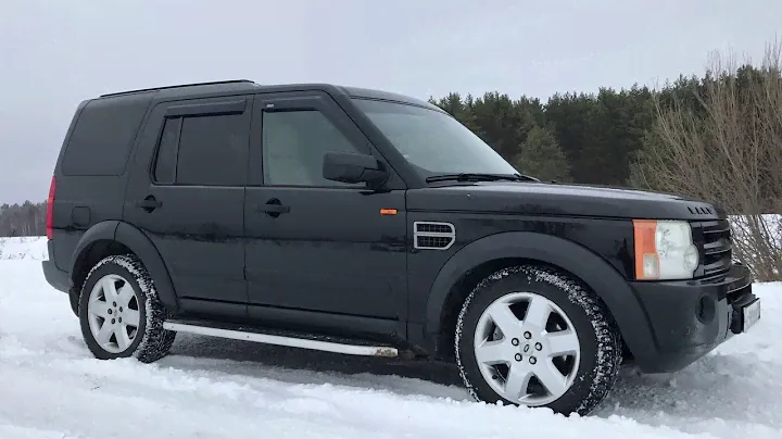 Работа пневмоподвески Land Rover Discovery 3
