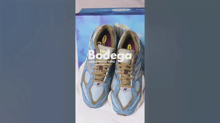 Bodega x New Balance 9060 "Age of Discovery" Sneaker Unboxing #sneakers #unboxing
