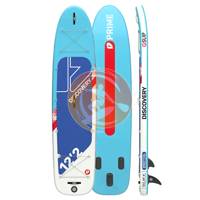 SUP доска для плавания Prime sup 12'2 Discovery blue-2