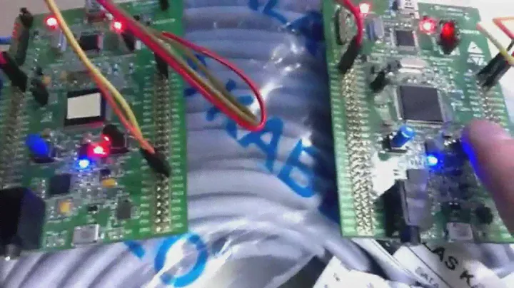 STM32F4 Discovery CAN BUS Communication (120m length)