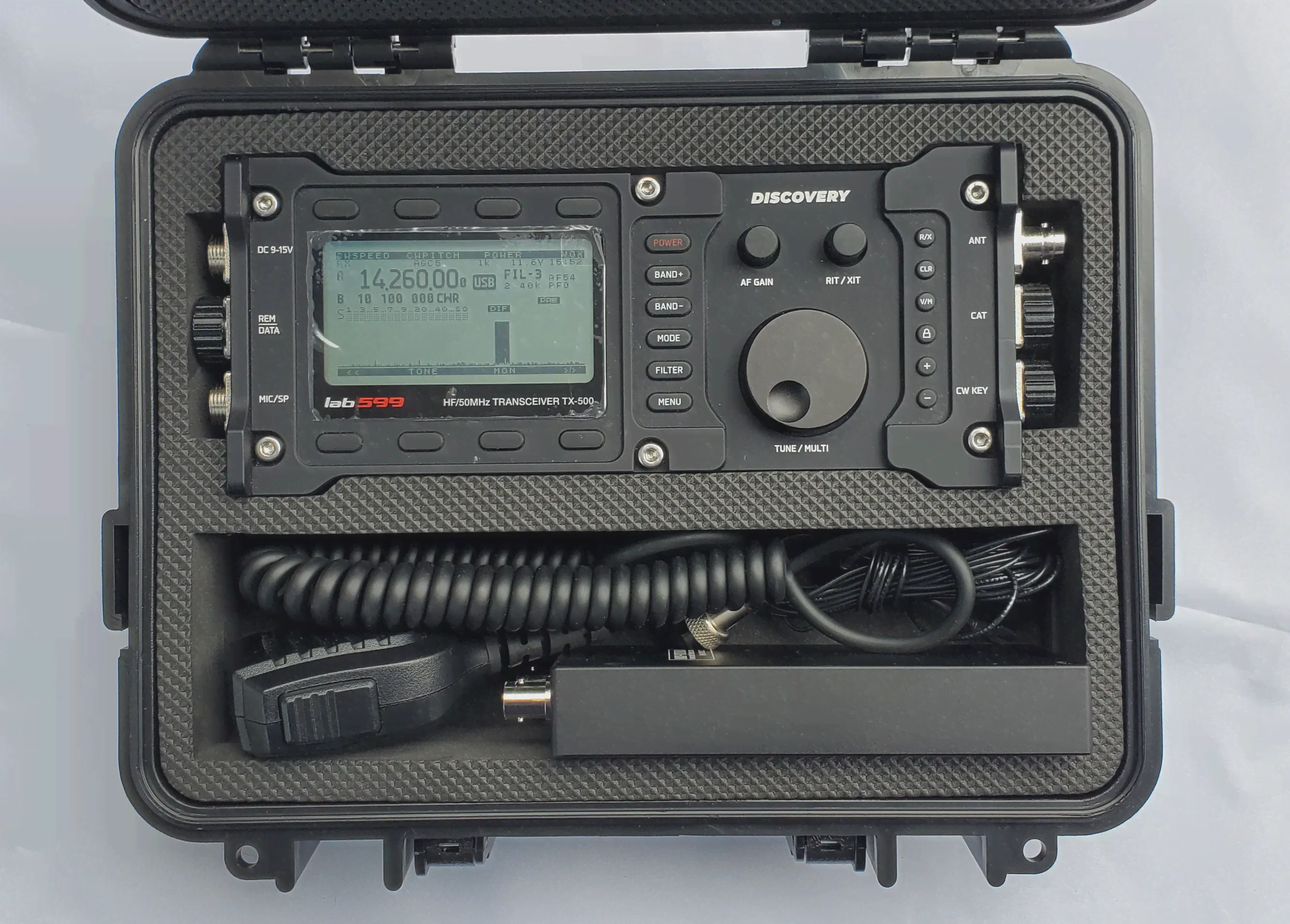 Discovery TX-500 IP67 Custom Waterproof Box GOBOX For LAB599 TX-500