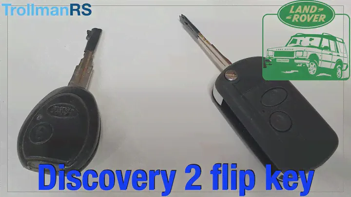 Landrover Discovery 2 flip key - modernise your D2 key, easy how to guide. TD5 V8