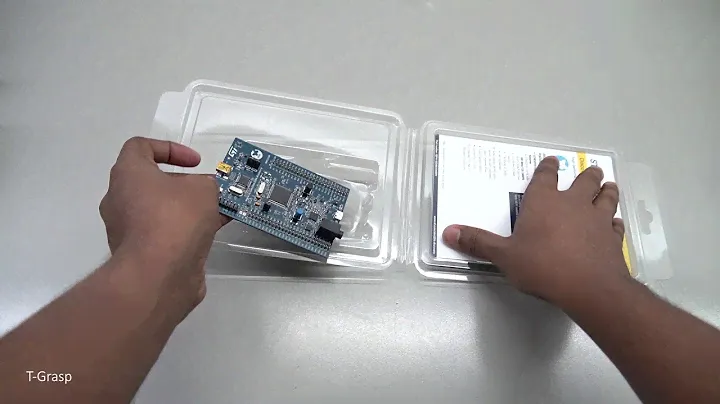 STM32F411 Discovery Kit Unboxing | Ultra clear unboxing feel with realistic sound | STM32 unboxing