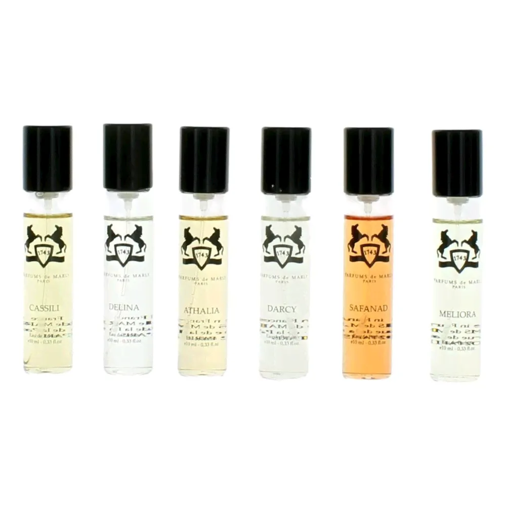 Parfums de Marly Feminine DISCOVERY SET (Delina, Delina exclusif, Cassili, Safanad, Athalia, Meliora)