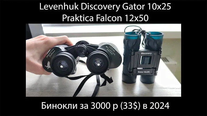 Обзор (мнение) Levenhuk Discovery Gator 10x25 и Praktica Falcon 12x50