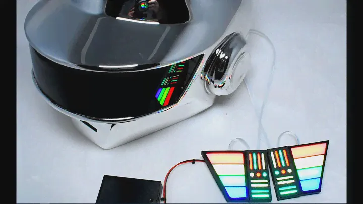 Mounting Sidebars Inside a Thomas Helmet (Daft Punk)