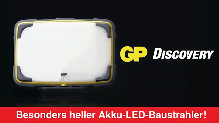 GP Discovery 1200 Akku-LED-Baustrahler