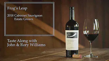 Taste the 2018 Estate Grown Cabernet Sauvignon with John & Rory Williams