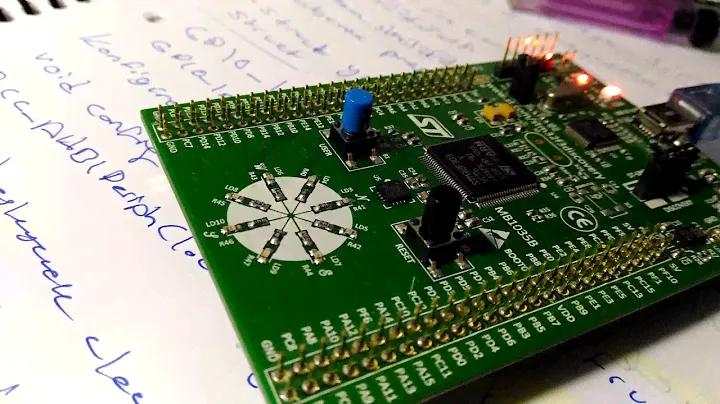 STM32F3 DISCOVERY Blink Uygulaması