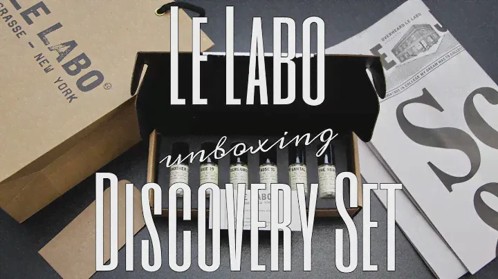 LE LABO Discovery Set • Chill Unboxing 丨 Roma D.C.