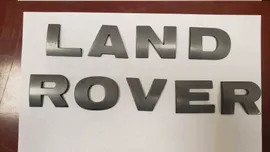 Эмблема на капот буквы Land Rover Discovery 3 2009-2016
