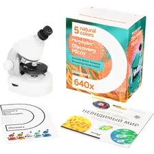Микроскоп LEVENHUK DISCOVERY MICRO POLAR с книгой 77952