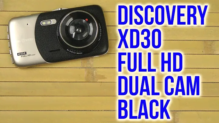 Распаковка Discovery XD30 Full HD Dual Cam Black