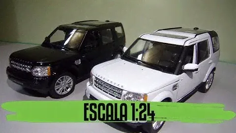 Miniaturas: Land Rover Discovery 4 1:24 Welly Diecast
