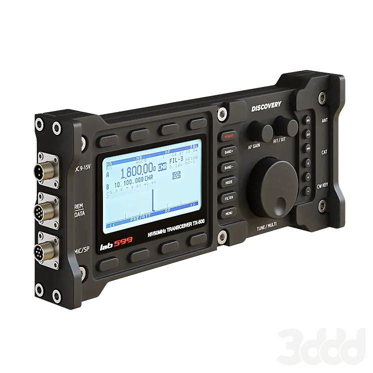 Walkie Talkie Transceiver Discovery TX-500 - Miscellaneous - 3D model-0