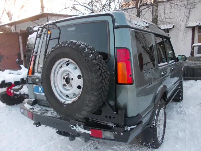Задний силовой бампер KDT- Land Rover Discovery 2