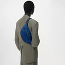 Поясная сумка Louis Vuitton Discovery, синий m22576 (lpn22767963)