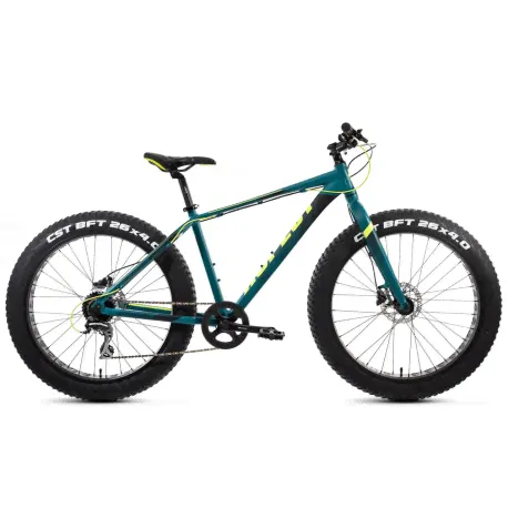 Велосипед фэтбайк 26" ASPECT DISCOVERY 20" Сине-зеленый-0