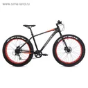 Велосипед 26" ASPECT DISCOVERY, 2018, цвет черно-оранжевый, размер 18"