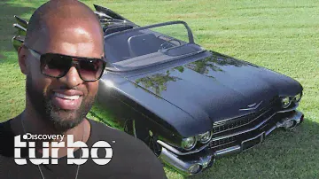 Slim Thug 'festeja' al ver su personalizado Cadillac 59 | Texas Metal | Discovery Turbo
