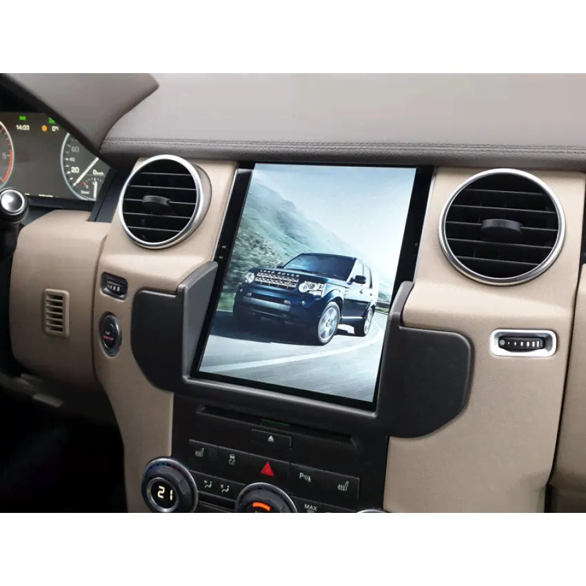 Мультимедийная система Mankana BST-10419 в стиле Тесла для Land Rover Discovery IV на OS Android, Экран 10,4"-1