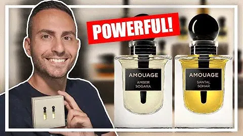NEW! Amouage Amber Sogara & Santal Sohar Attars Fragrance Review! | SUPER LONG LASTING & Rich!
