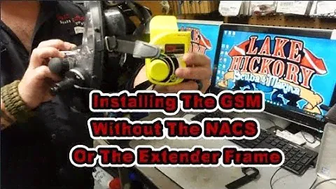 How To Install The Ocean Reef GSM Without The Extender Frame