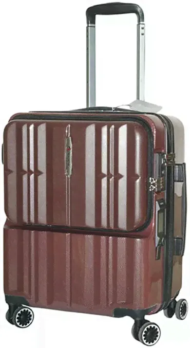 Discovery 19 &#39;&#39; Smart Luggage Четыре колеса с поворотом на 360 , двойной замок TSA для безопасности, два порта USB для зарядки портативных ус