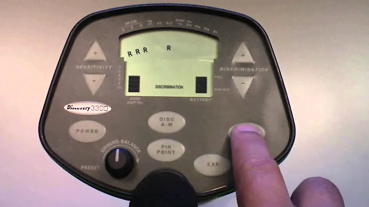 Bounty Hunter Discovery 3300  Introduction and How To Video Manual