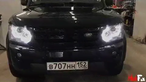 Land Rover Discovery 4 - тюнинг фар