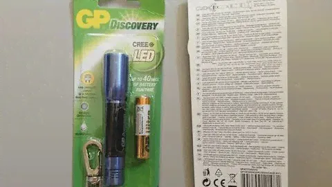 ไฟฉาย LED แบบพกพา GP discovery  LCE202